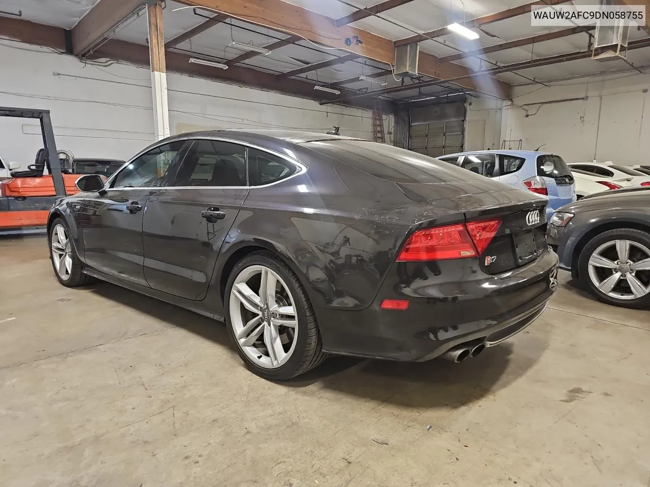 2013 Audi S7 Premium VIN: WAUW2AFC9DN058755 Lot: 72471494