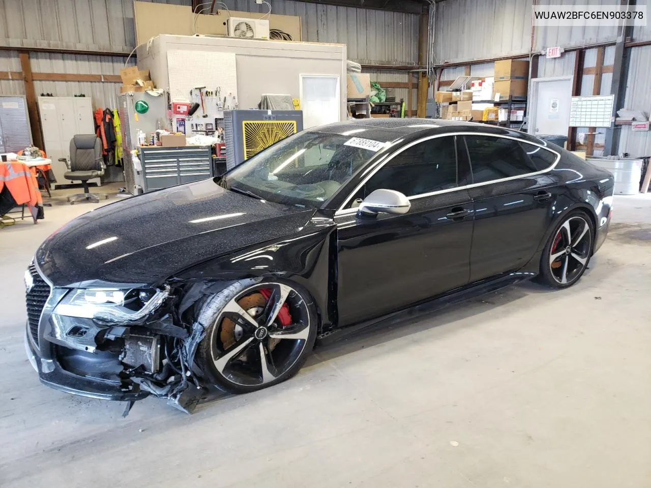 WUAW2BFC6EN903378 2014 Audi Rs7