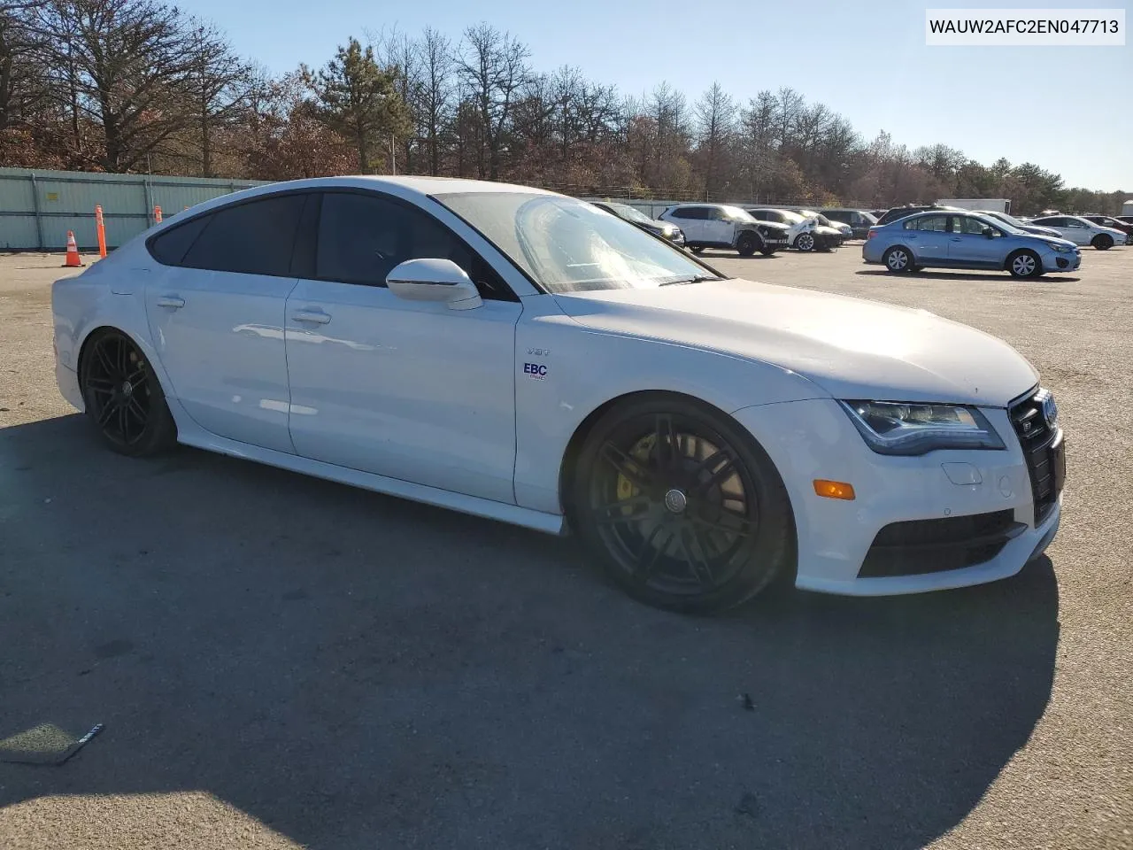 2014 Audi S7 Premium VIN: WAUW2AFC2EN047713 Lot: 79287844