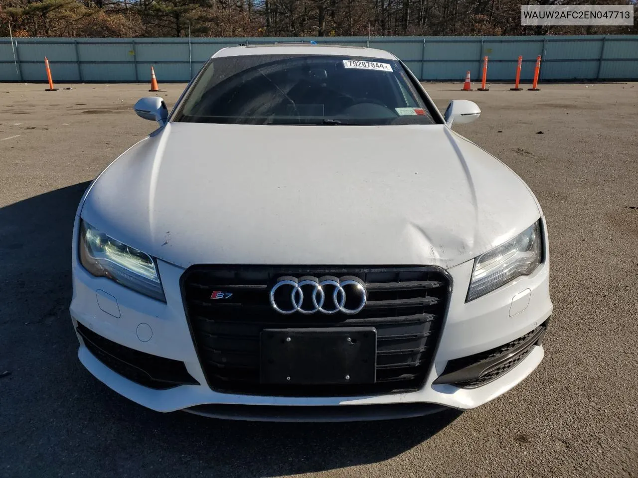 2014 Audi S7 Premium VIN: WAUW2AFC2EN047713 Lot: 79287844