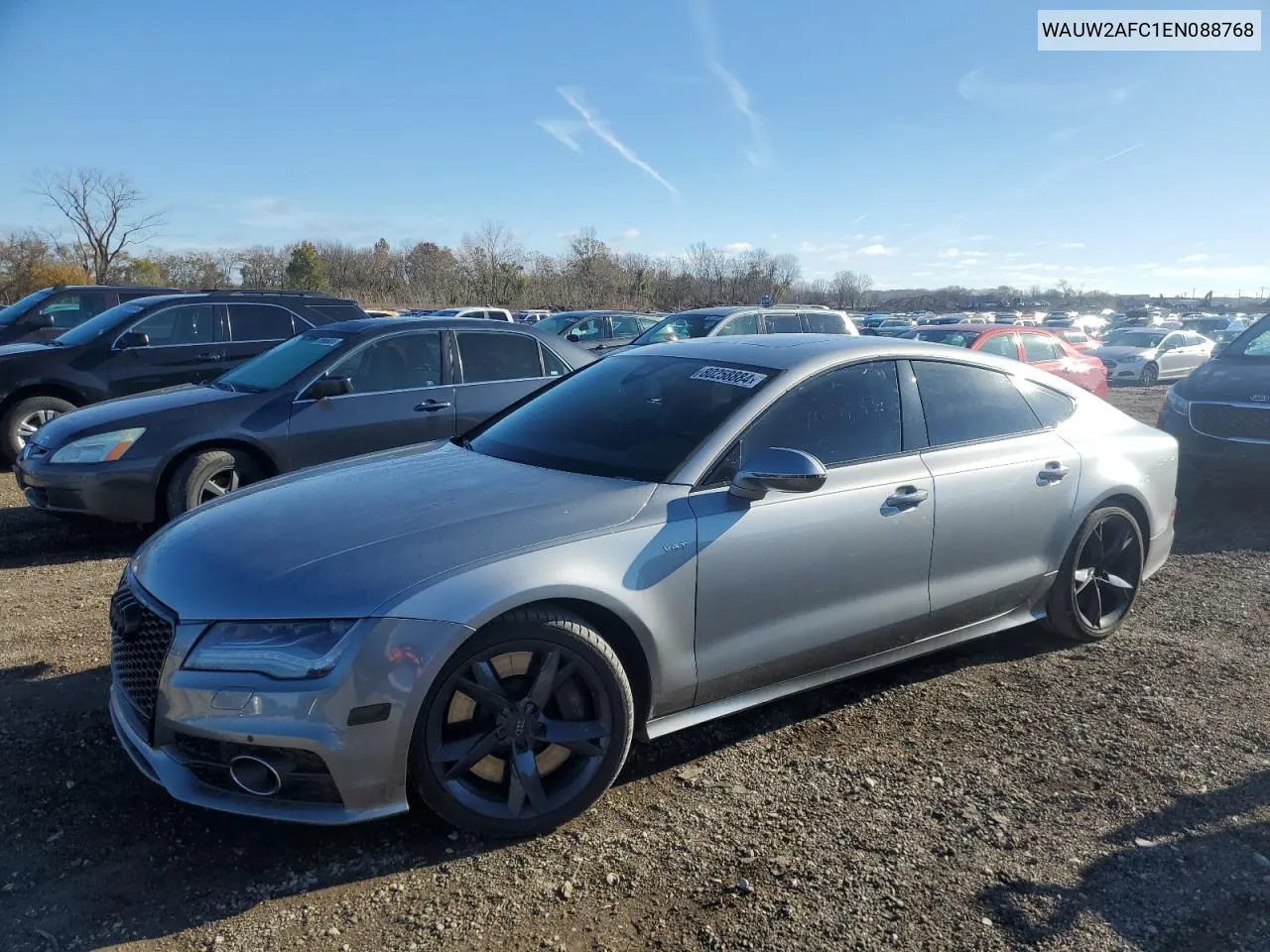 2014 Audi S7 Premium VIN: WAUW2AFC1EN088768 Lot: 80258884