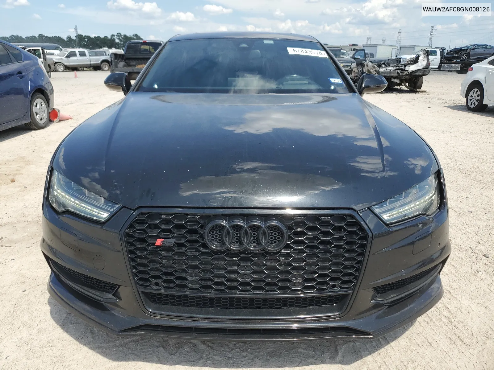 2016 Audi S7 Prestige VIN: WAUW2AFC8GN008126 Lot: 67843574