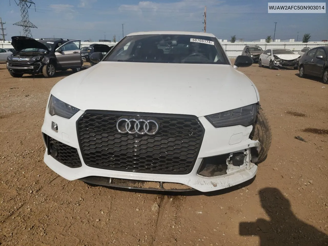 WUAW2AFC5GN903014 2016 Audi Rs7