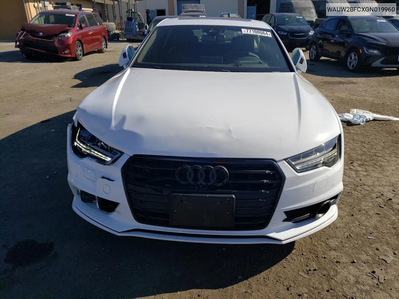 2016 Audi S7 Prestige VIN: WAUW2BFCXGN019960 Lot: 77108064