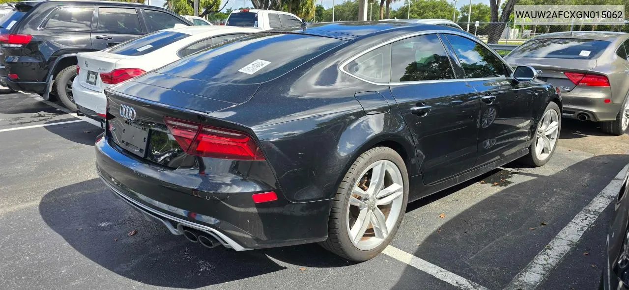 2016 Audi S7 Prestige VIN: WAUW2AFCXGN015062 Lot: 80297524