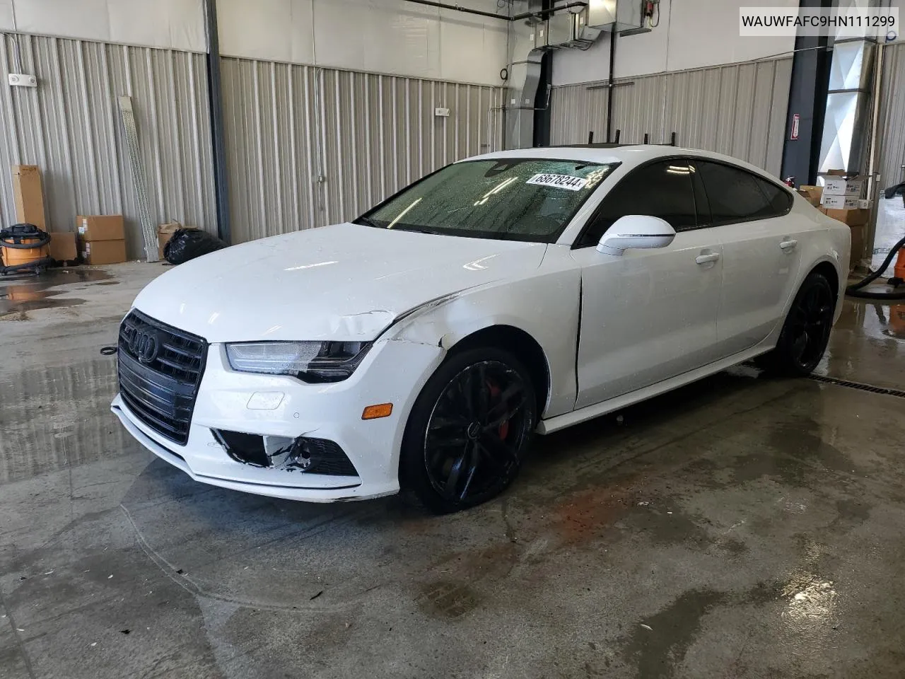 2017 Audi S7 Premium Plus VIN: WAUWFAFC9HN111299 Lot: 68678244