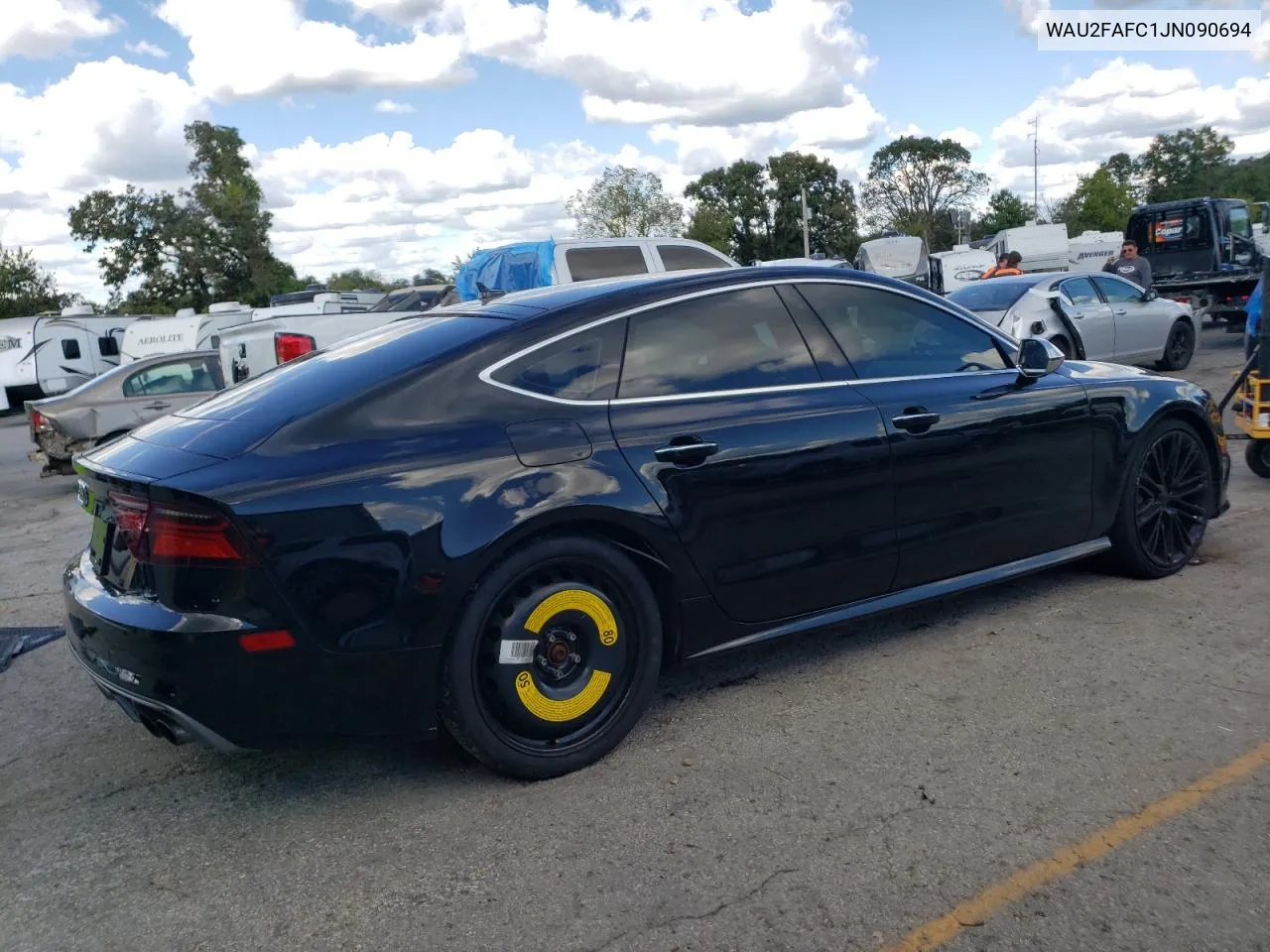 2018 Audi S7 Prestige VIN: WAU2FAFC1JN090694 Lot: 72414024