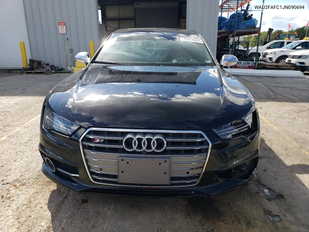 2018 Audi S7 Prestige VIN: WAU2FAFC1JN090694 Lot: 72414024