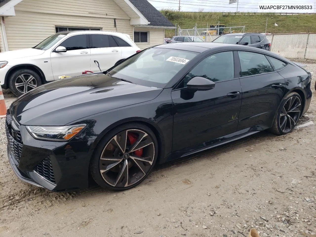 2021 Audi Rs7 VIN: WUAPCBF27MN908533 Lot: 70503694