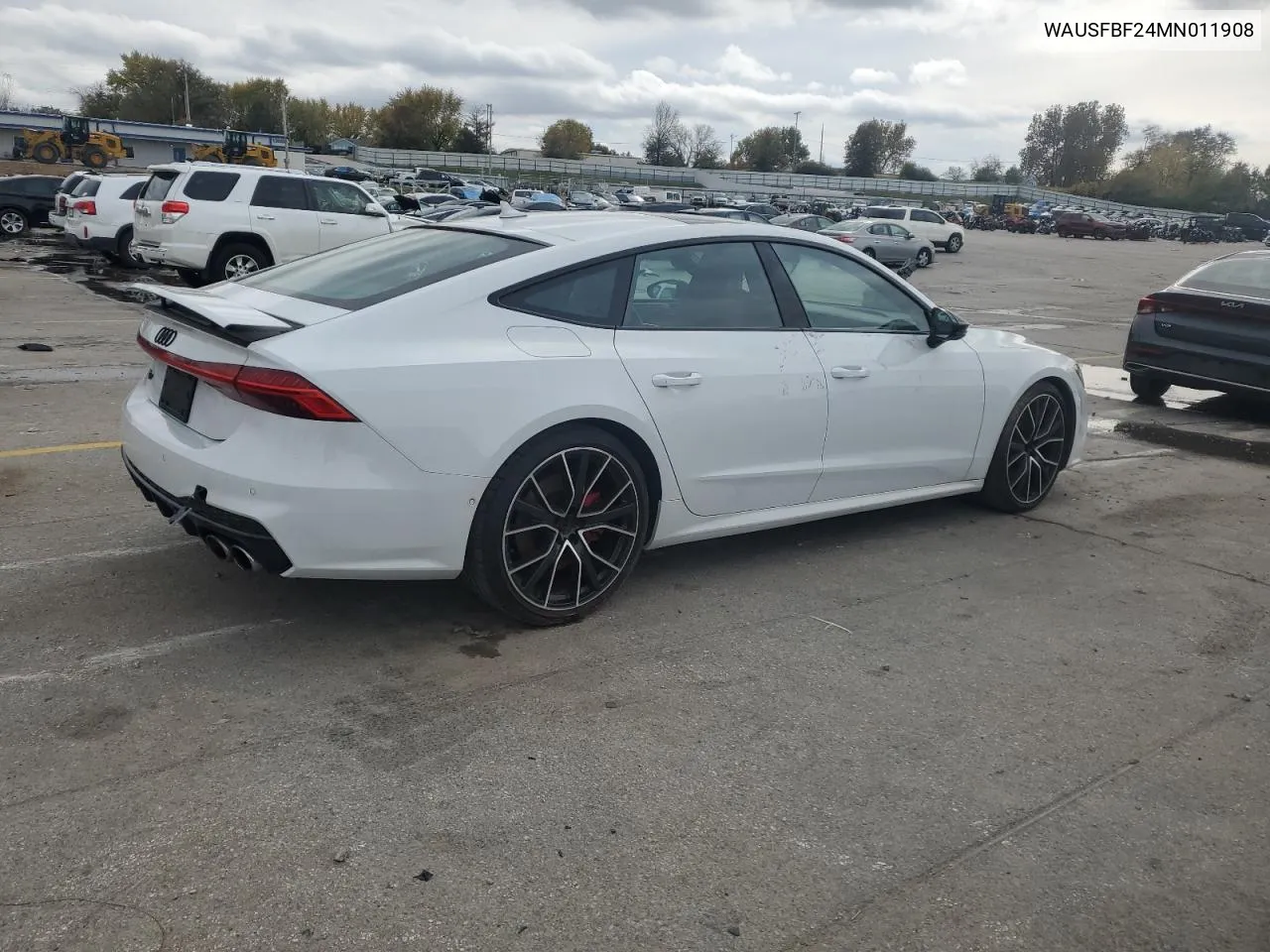 2021 Audi S7 Prestige VIN: WAUSFBF24MN011908 Lot: 74207834