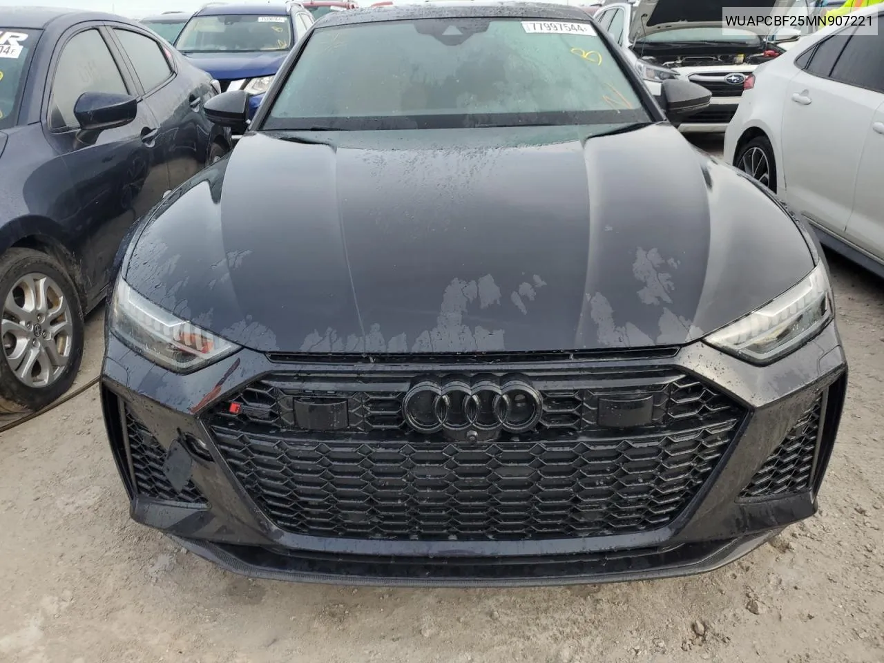 2021 Audi Rs7 VIN: WUAPCBF25MN907221 Lot: 77997544