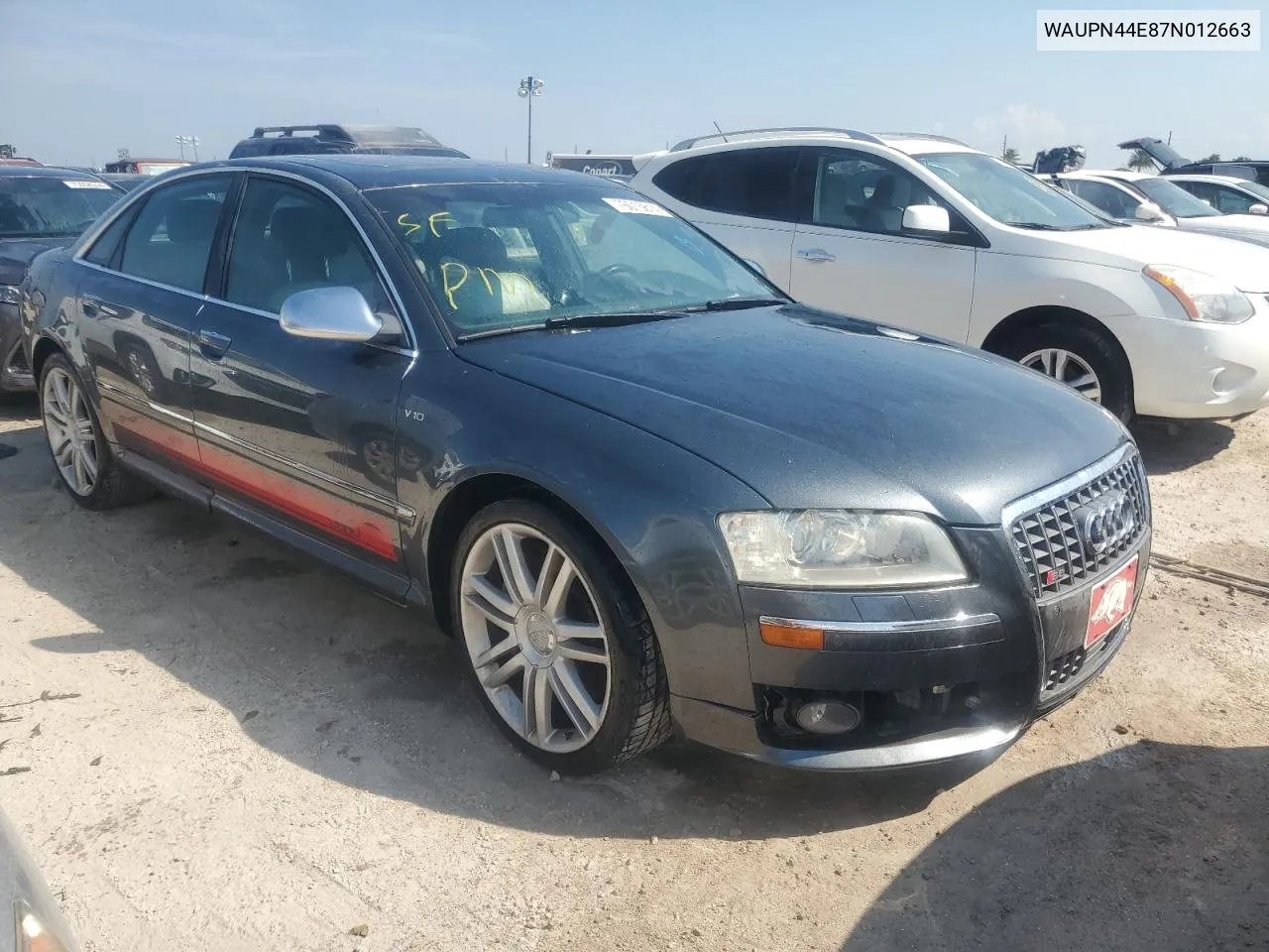 2007 Audi S8 Quattro VIN: WAUPN44E87N012663 Lot: 76015614