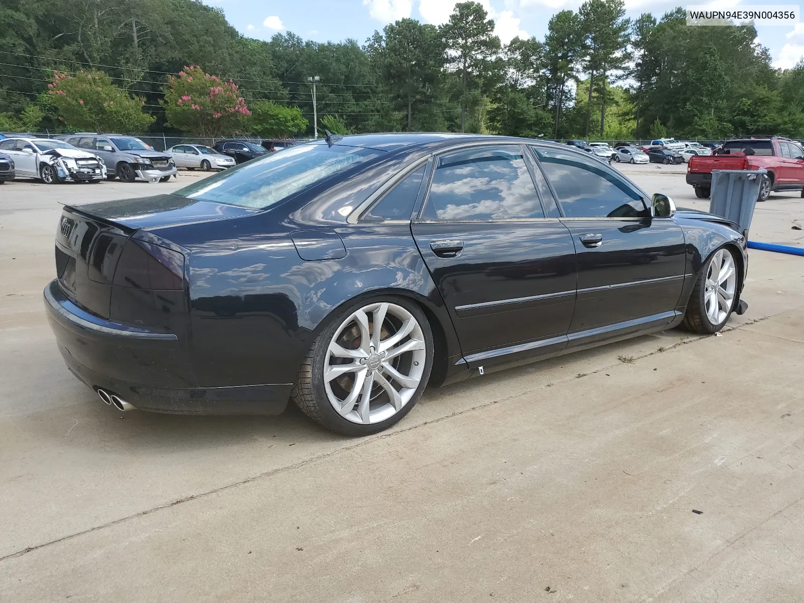 2009 Audi S8 Quattro VIN: WAUPN94E39N004356 Lot: 63823704