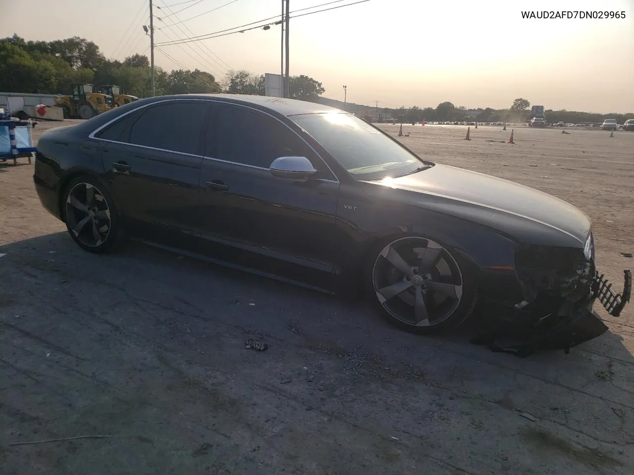 2013 Audi S8 Quattro VIN: WAUD2AFD7DN029965 Lot: 70810354