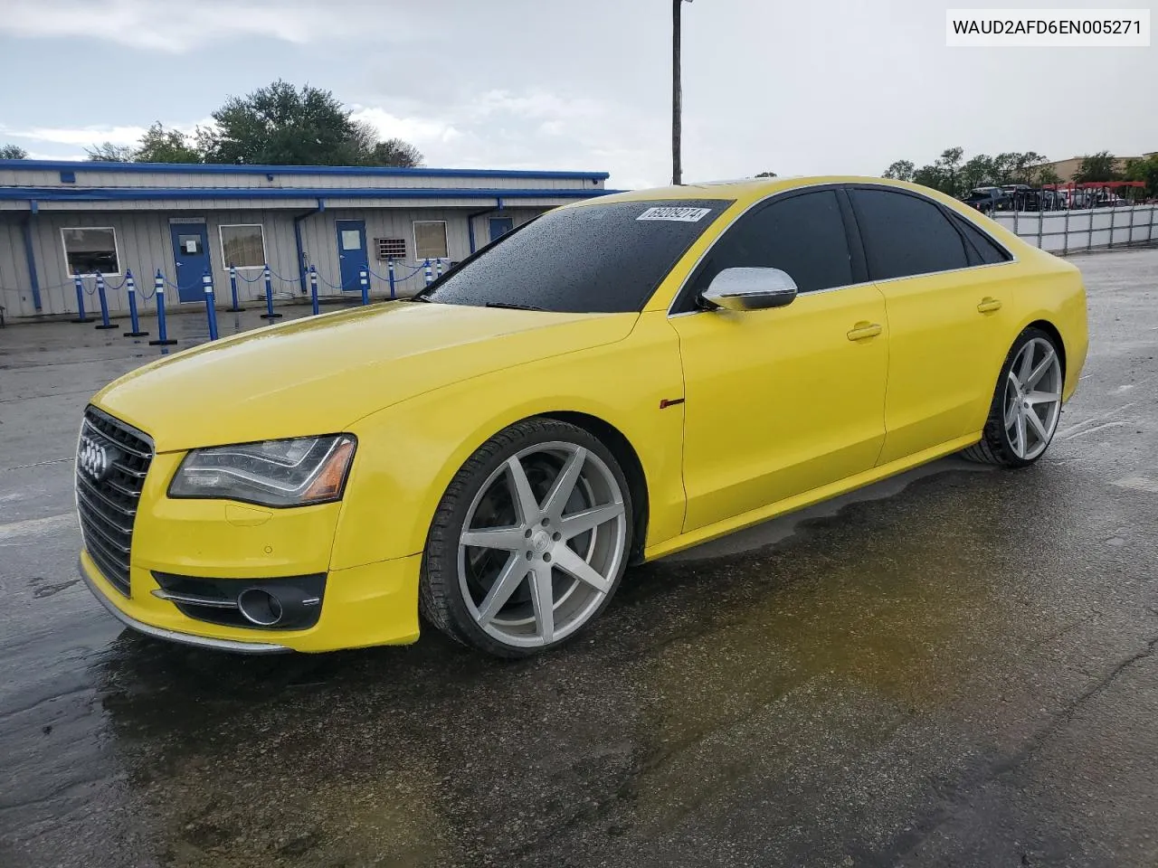 WAUD2AFD6EN005271 2014 Audi S8 Quattro