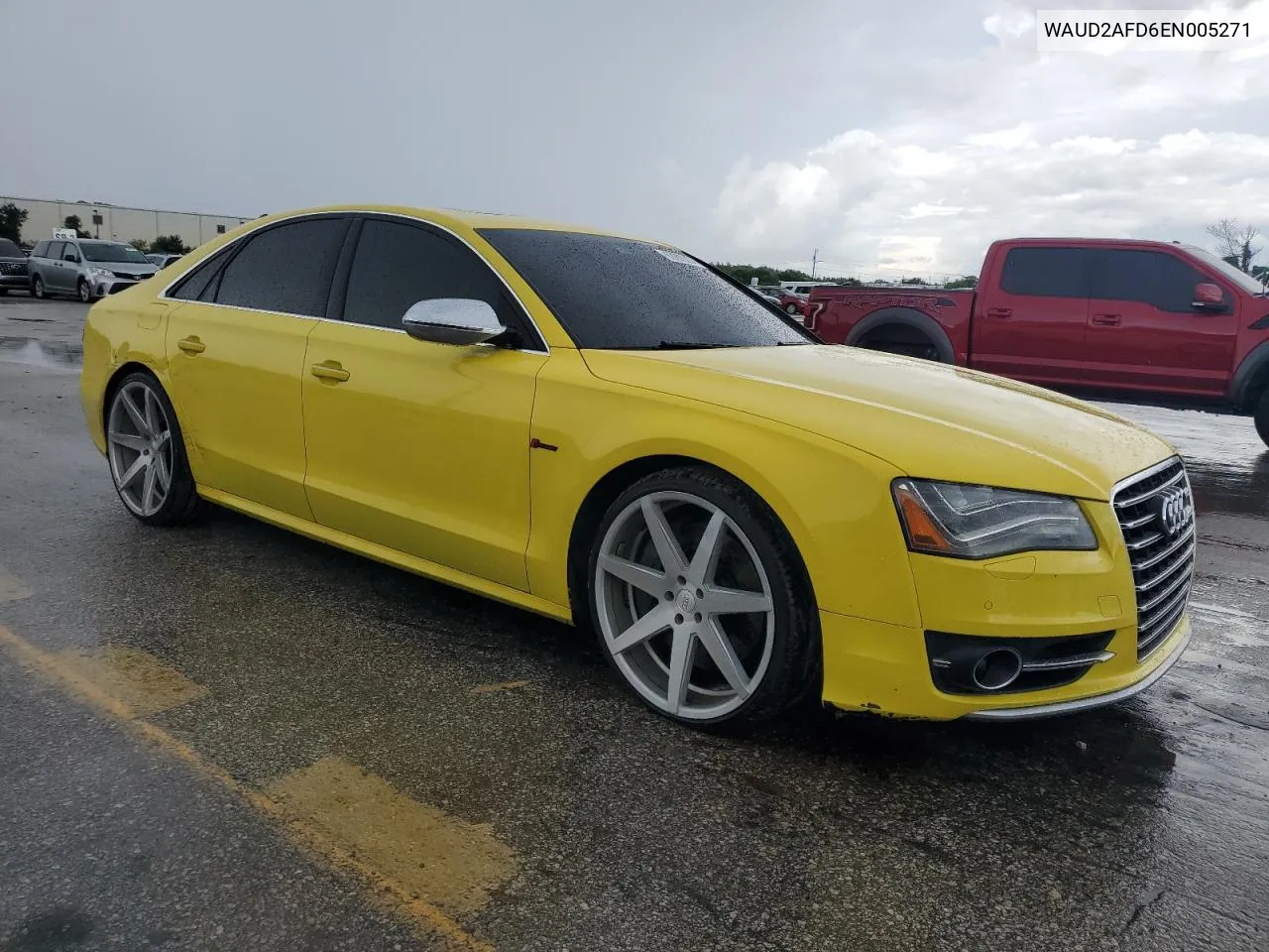 WAUD2AFD6EN005271 2014 Audi S8 Quattro