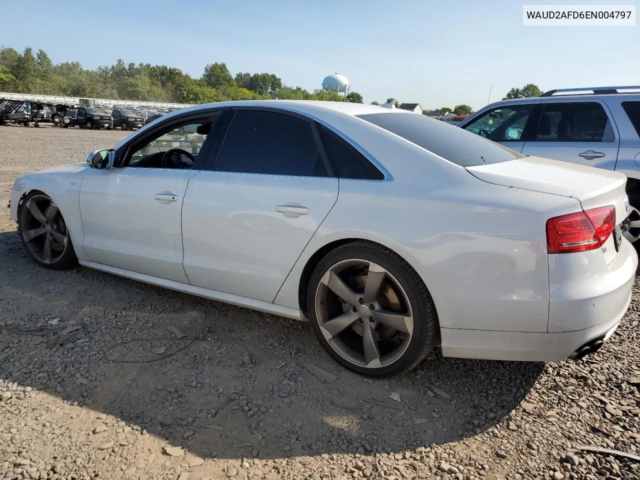 WAUD2AFD6EN004797 2014 Audi S8 Quattro