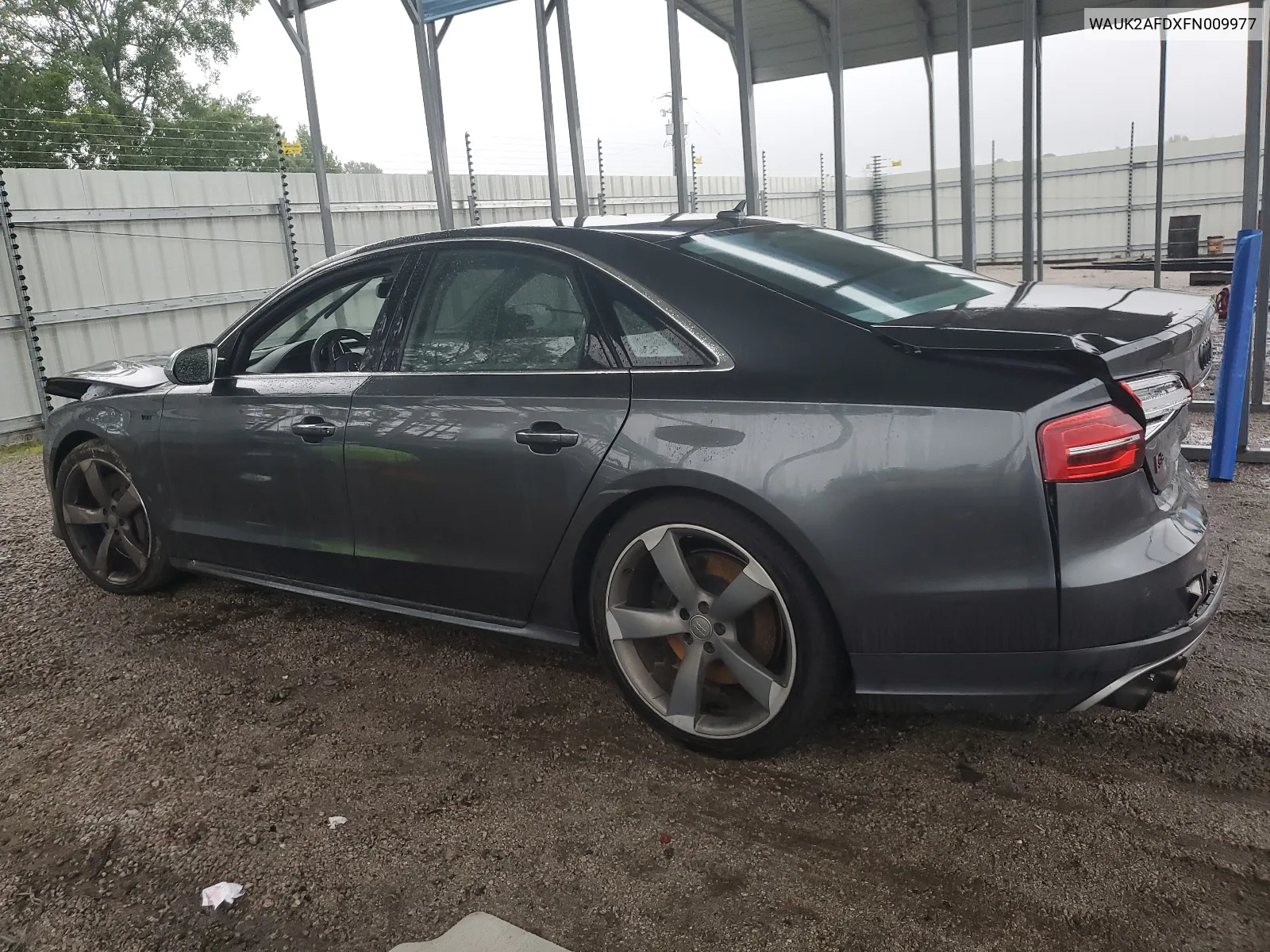 2015 Audi S8 Quattro VIN: WAUK2AFDXFN009977 Lot: 66193794