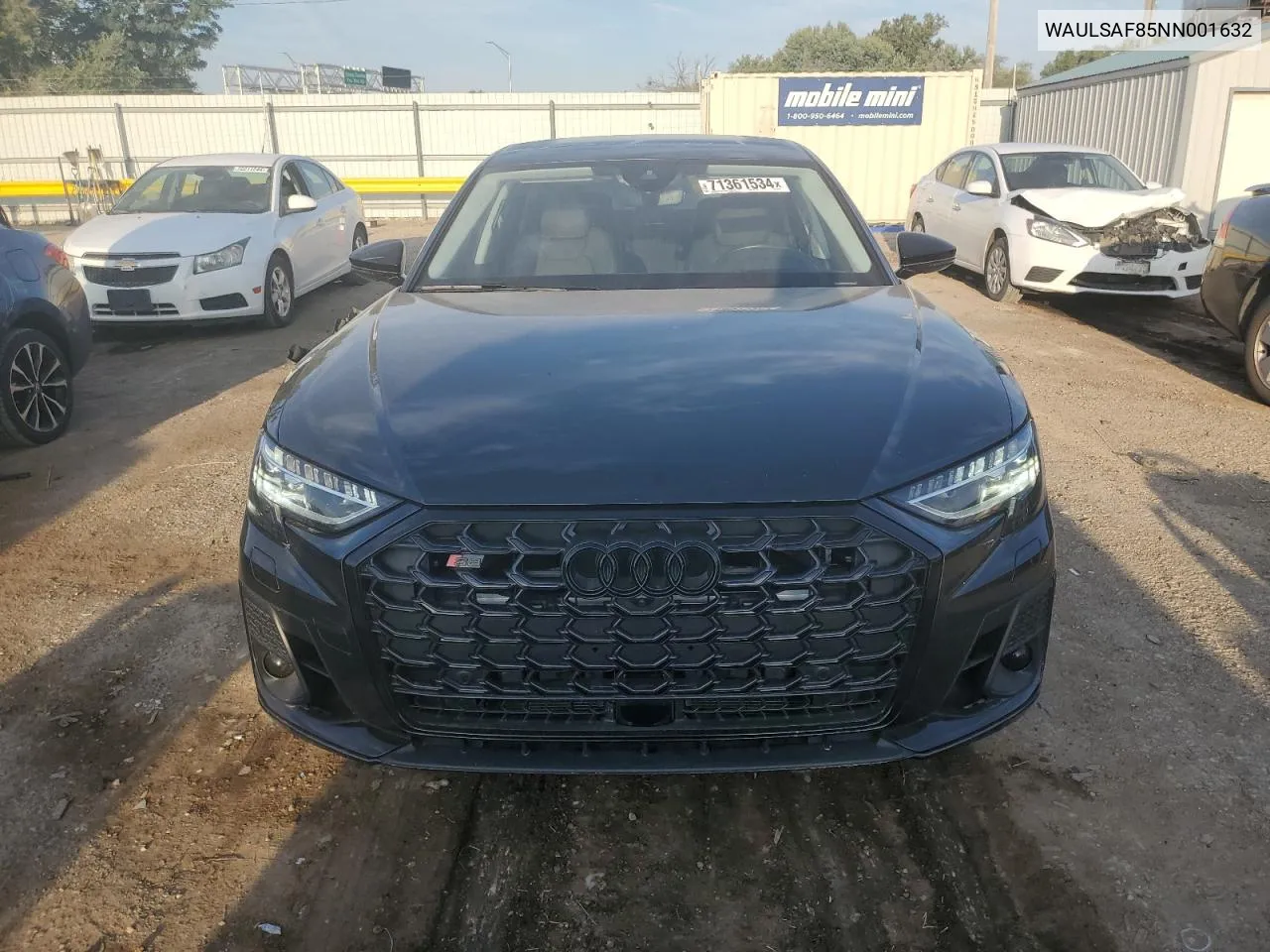 WAULSAF85NN001632 2022 Audi S8