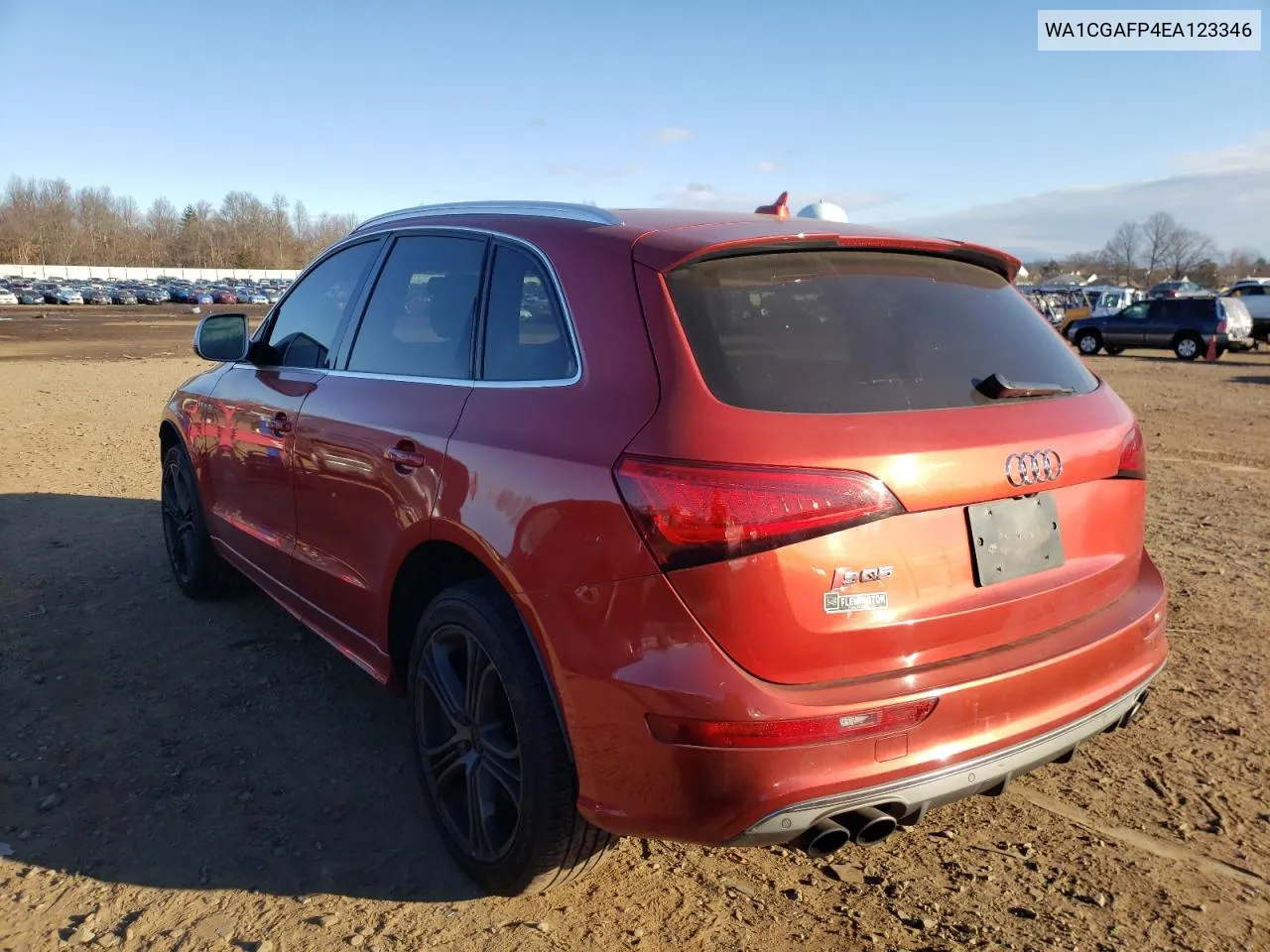 2014 Audi Sq5 Premium Plus VIN: WA1CGAFP4EA123346 Lot: 58477893