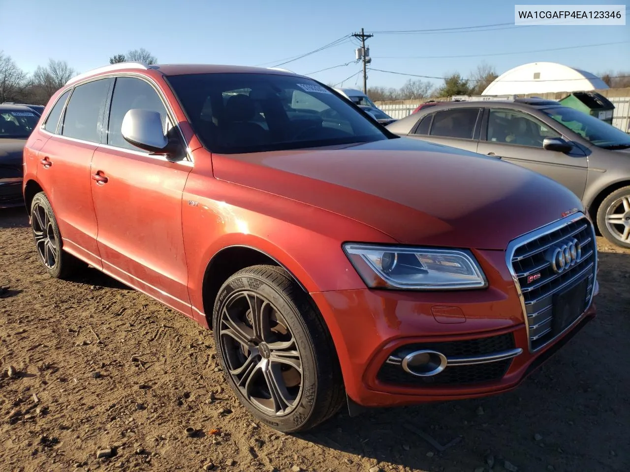 2014 Audi Sq5 Premium Plus VIN: WA1CGAFP4EA123346 Lot: 58477893