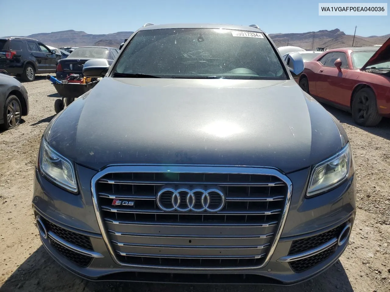 2014 Audi Sq5 Prestige VIN: WA1VGAFP0EA040036 Lot: 59917334