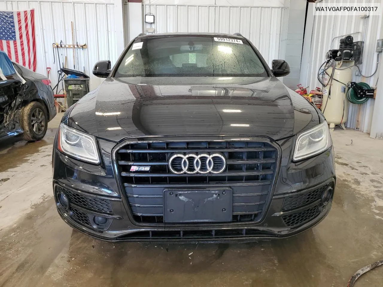 2015 Audi Sq5 Prestige VIN: WA1VGAFP0FA100317 Lot: 59912374