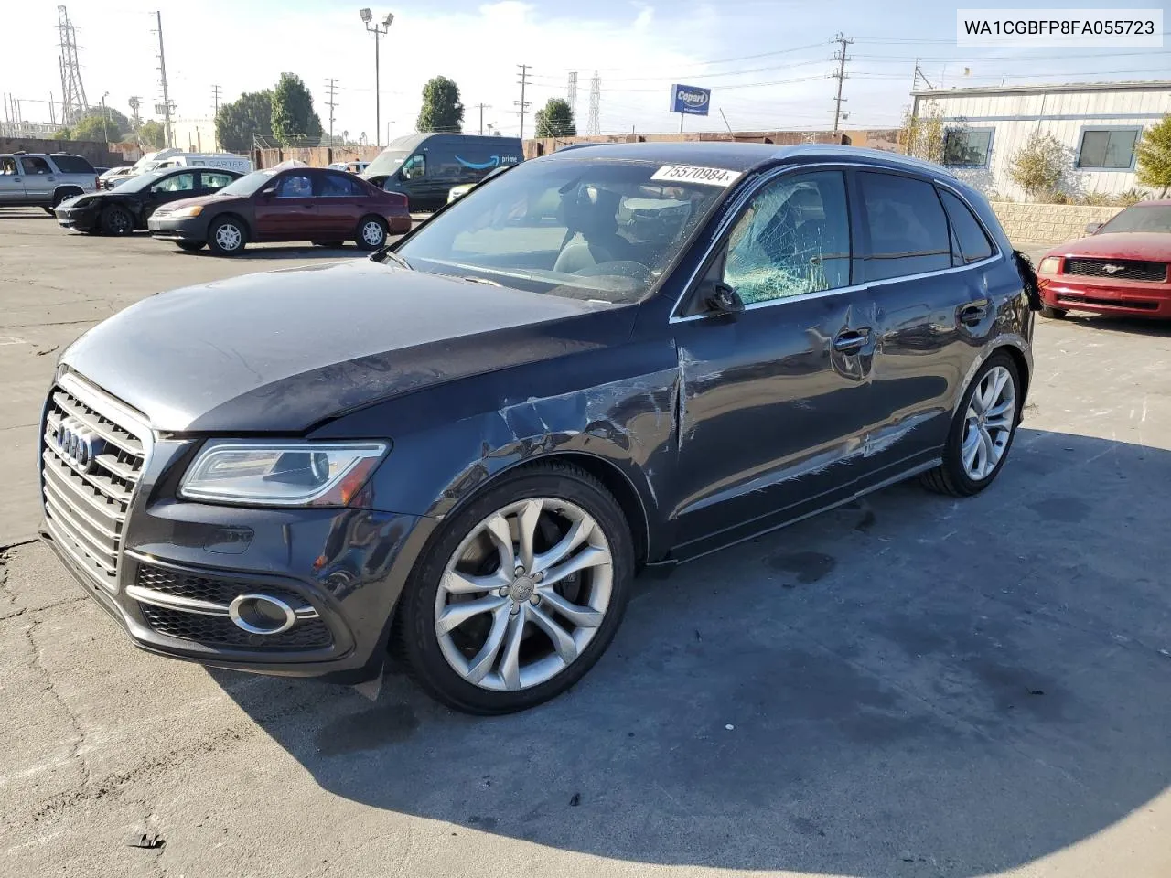 2015 Audi Sq5 Premium Plus VIN: WA1CGBFP8FA055723 Lot: 75570984