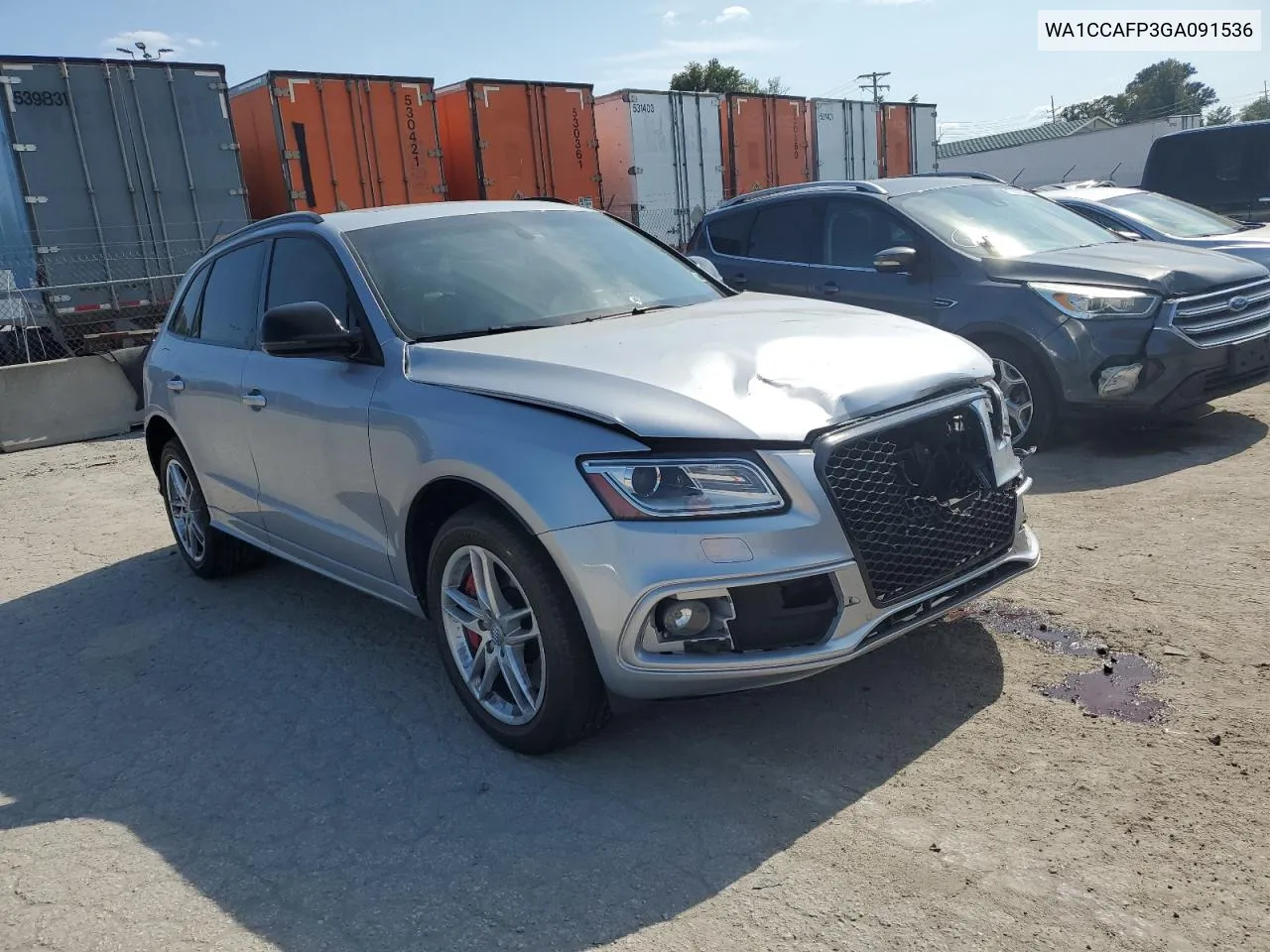 2016 Audi Sq5 Premium Plus VIN: WA1CCAFP3GA091536 Lot: 69214014