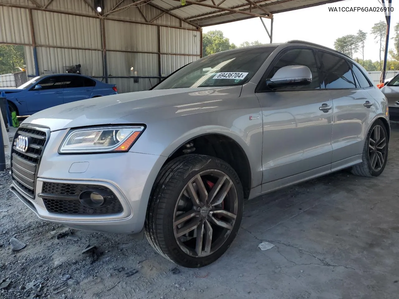 2016 Audi Sq5 Premium Plus VIN: WA1CCAFP6GA026910 Lot: 69436704