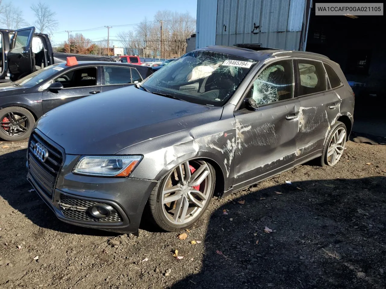 2016 Audi Sq5 Premium Plus VIN: WA1CCAFP0GA021105 Lot: 79465394