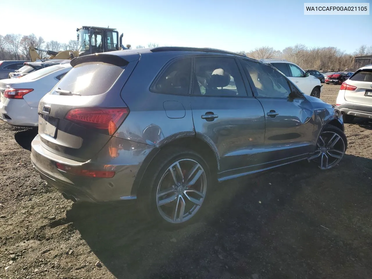 2016 Audi Sq5 Premium Plus VIN: WA1CCAFP0GA021105 Lot: 79465394