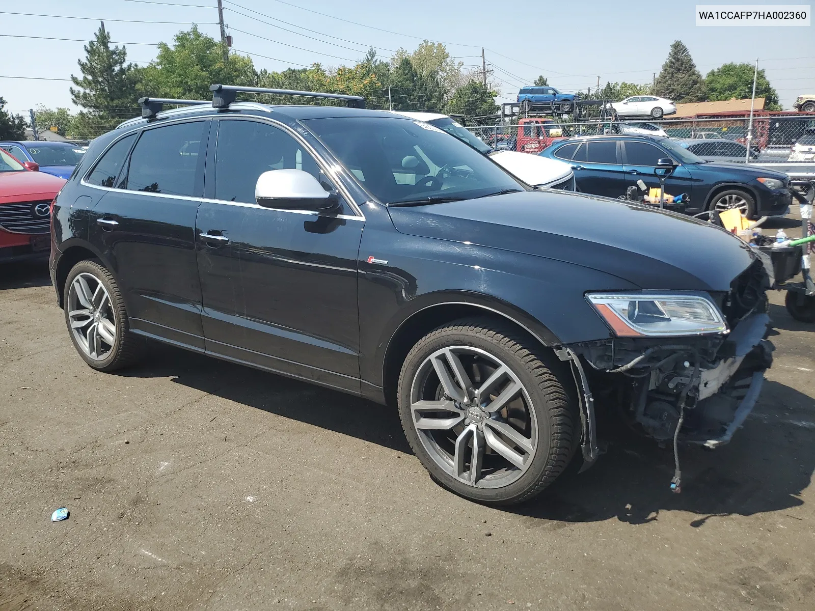 2017 Audi Sq5 Premium Plus VIN: WA1CCAFP7HA002360 Lot: 65685024