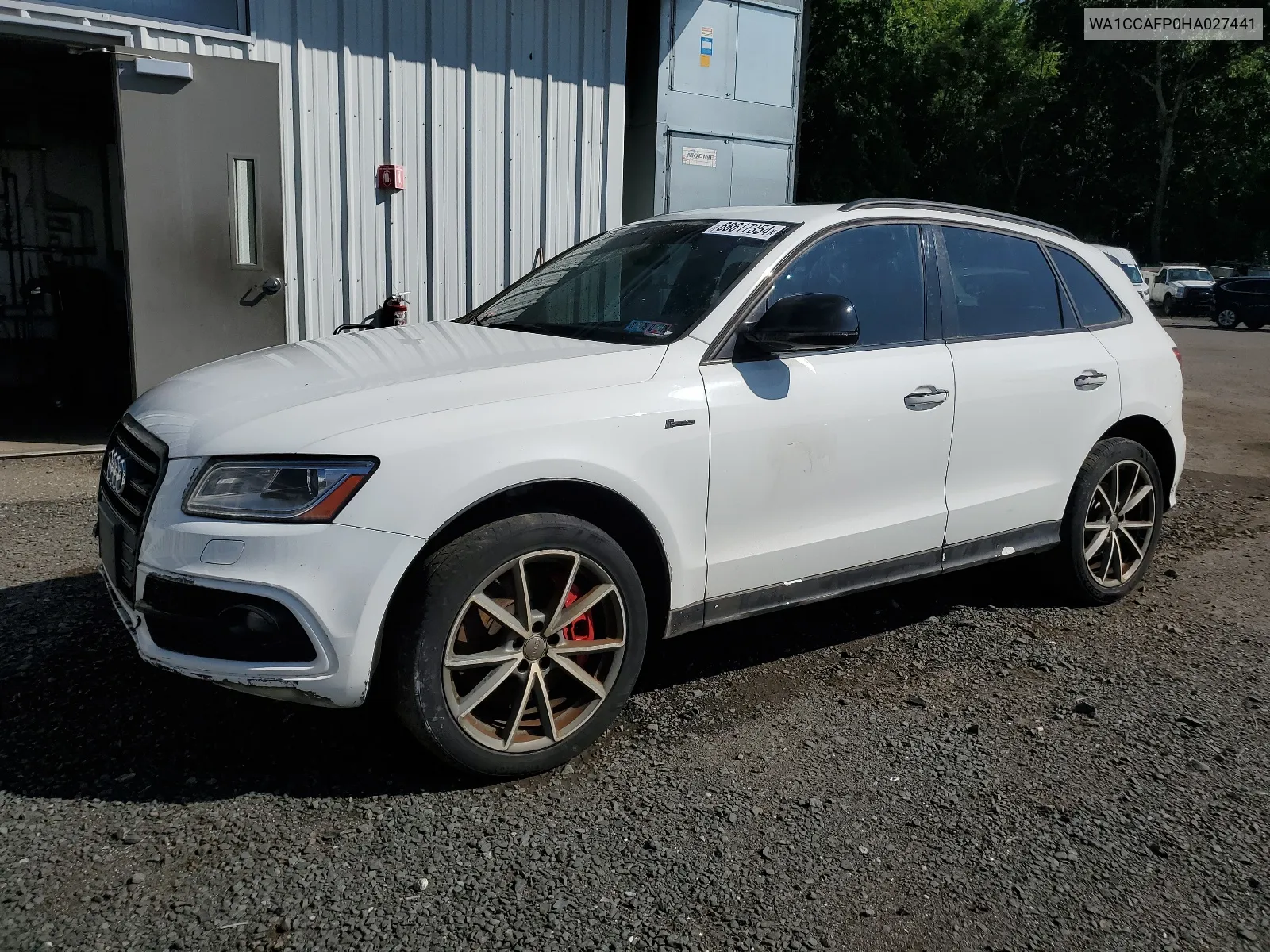 2017 Audi Sq5 Premium Plus VIN: WA1CCAFP0HA027441 Lot: 68617354