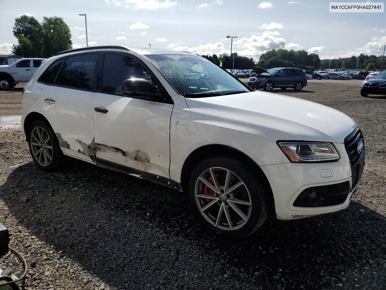 2017 Audi Sq5 Premium Plus VIN: WA1CCAFP0HA027441 Lot: 68617354