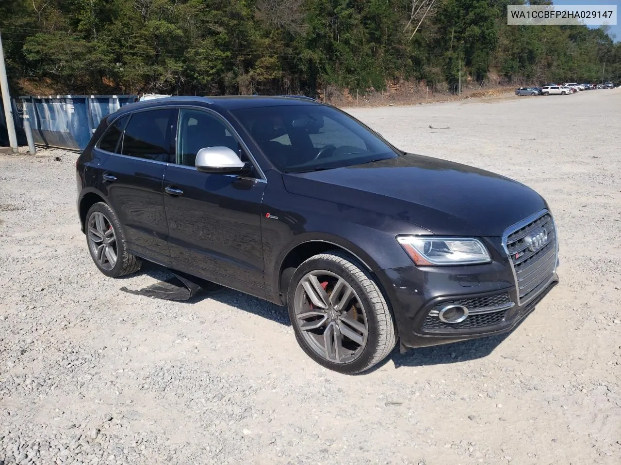 2017 Audi Sq5 Premium Plus VIN: WA1CCBFP2HA029147 Lot: 74914084