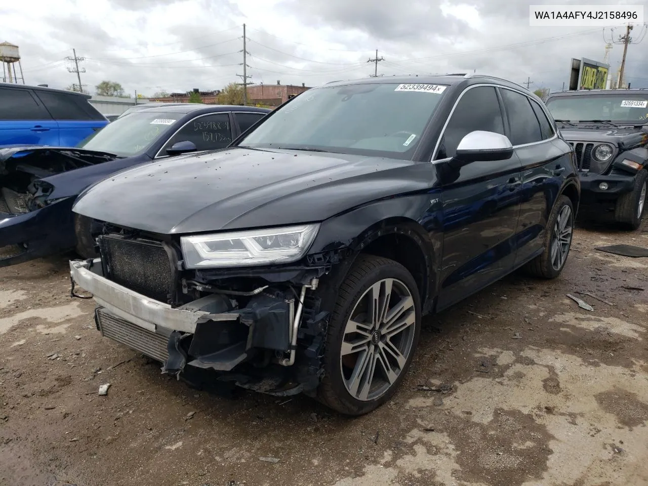 2018 Audi Sq5 Premium Plus VIN: WA1A4AFY4J2158496 Lot: 52339494