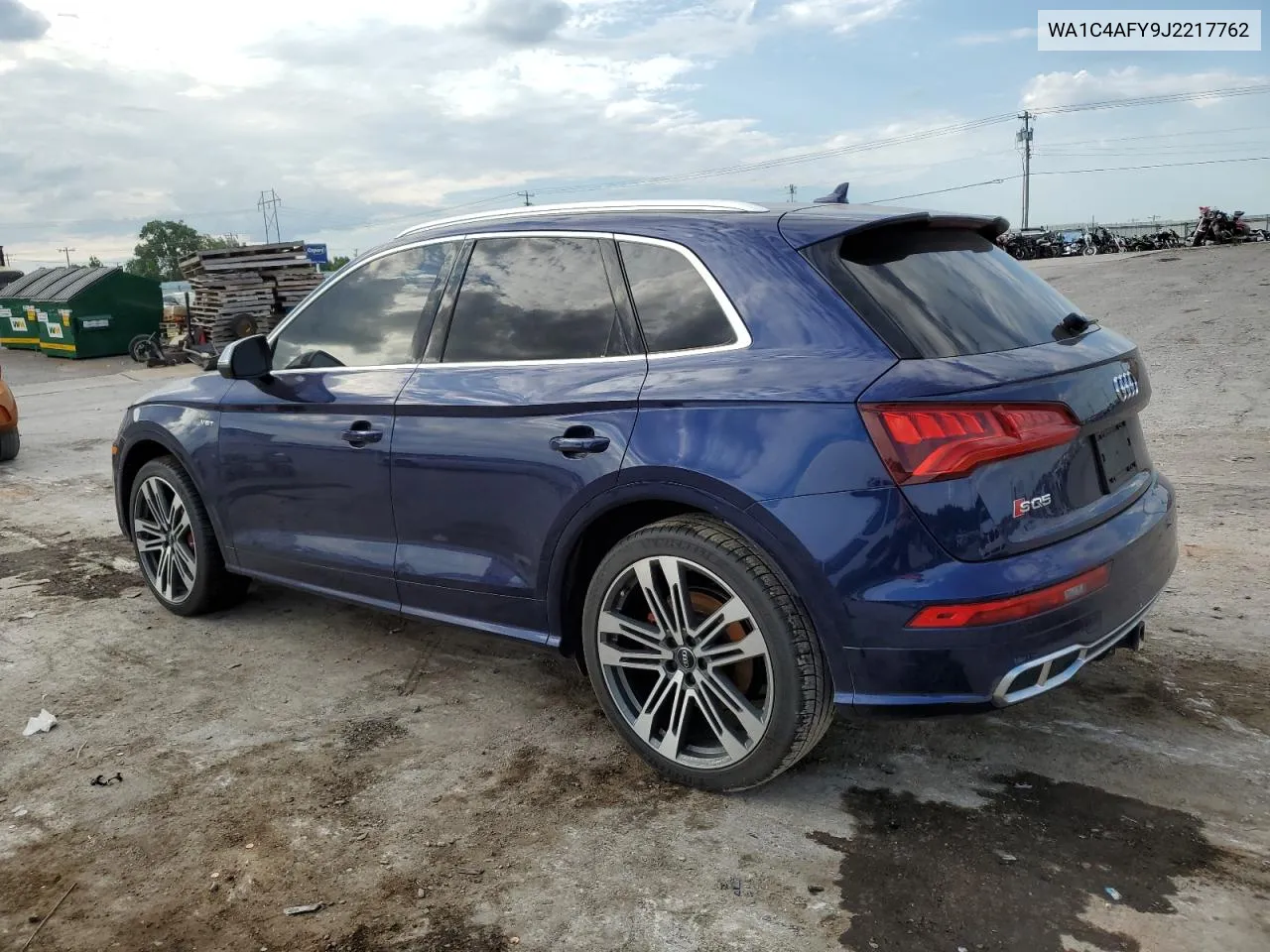 2018 Audi Sq5 Prestige VIN: WA1C4AFY9J2217762 Lot: 60276294