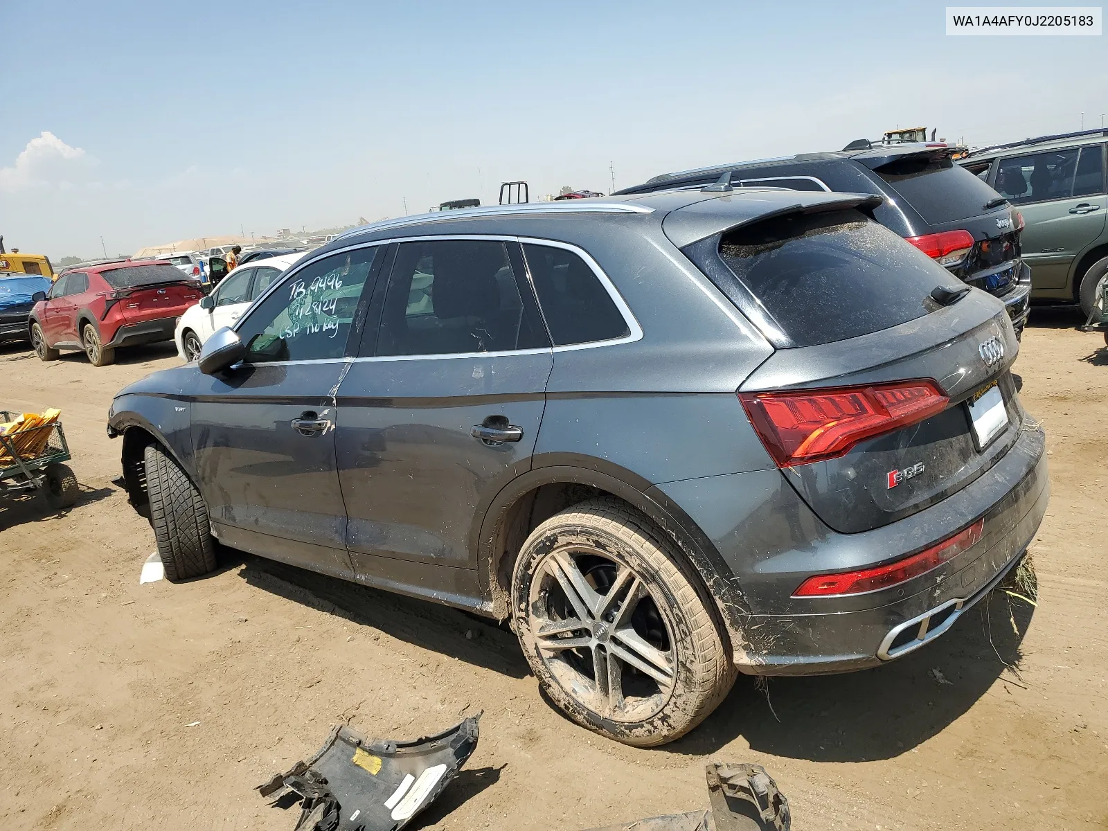 2018 Audi Sq5 Premium Plus VIN: WA1A4AFY0J2205183 Lot: 65414304