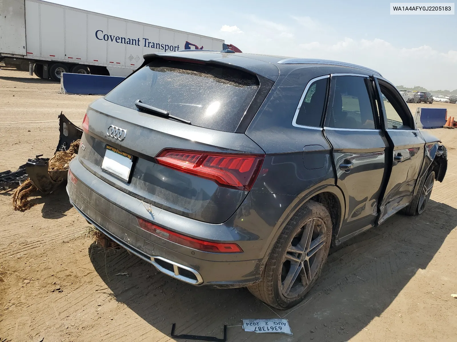 2018 Audi Sq5 Premium Plus VIN: WA1A4AFY0J2205183 Lot: 65414304