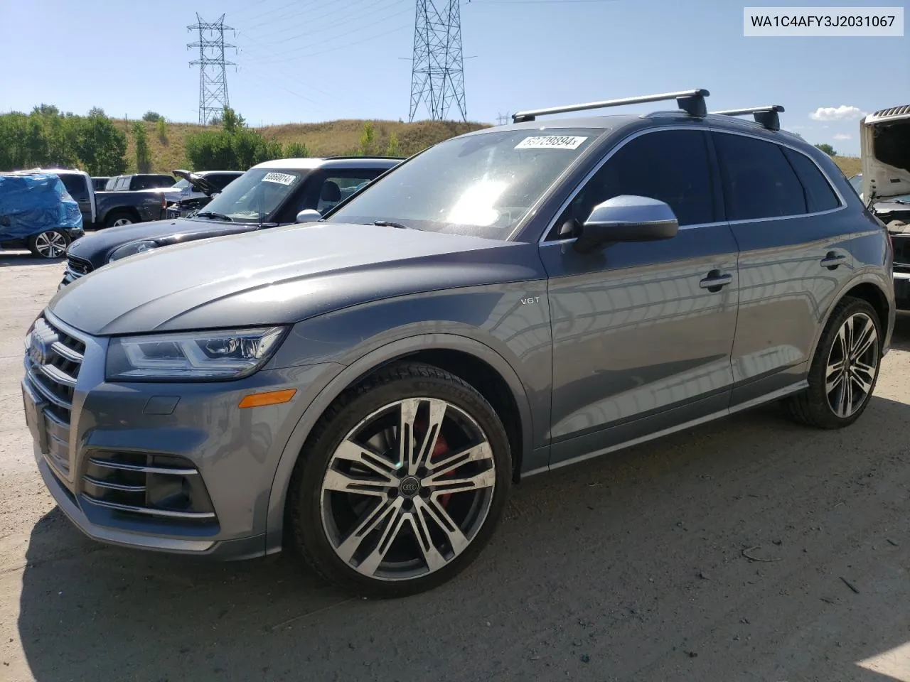 WA1C4AFY3J2031067 2018 Audi Sq5 Prestige