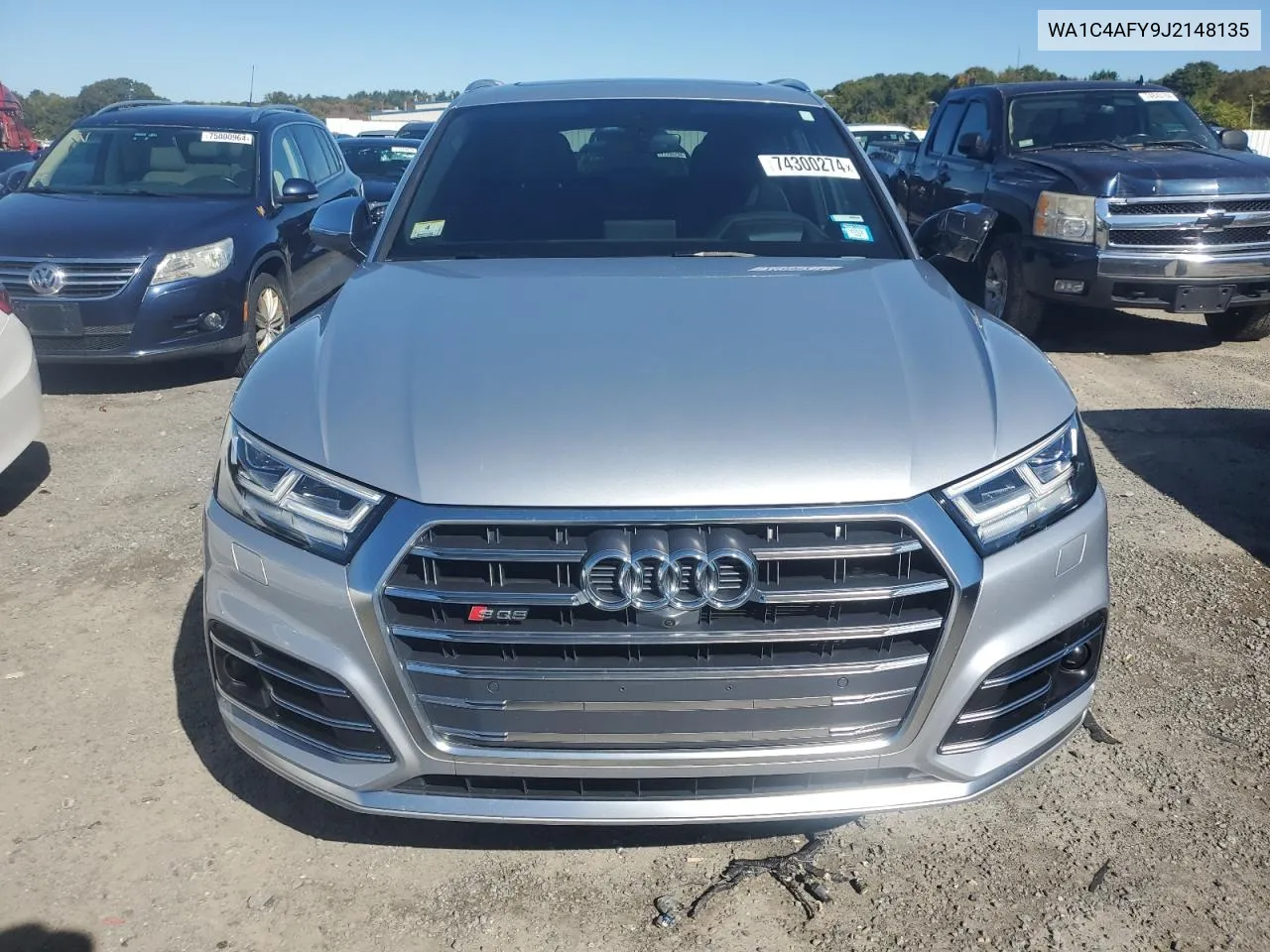 WA1C4AFY9J2148135 2018 Audi Sq5 Prestige