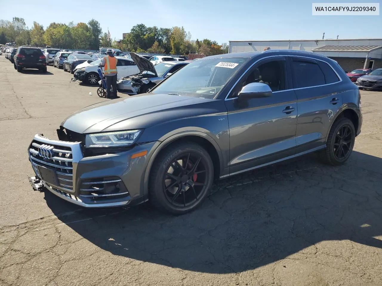 2018 Audi Sq5 Prestige VIN: WA1C4AFY9J2209340 Lot: 75525344