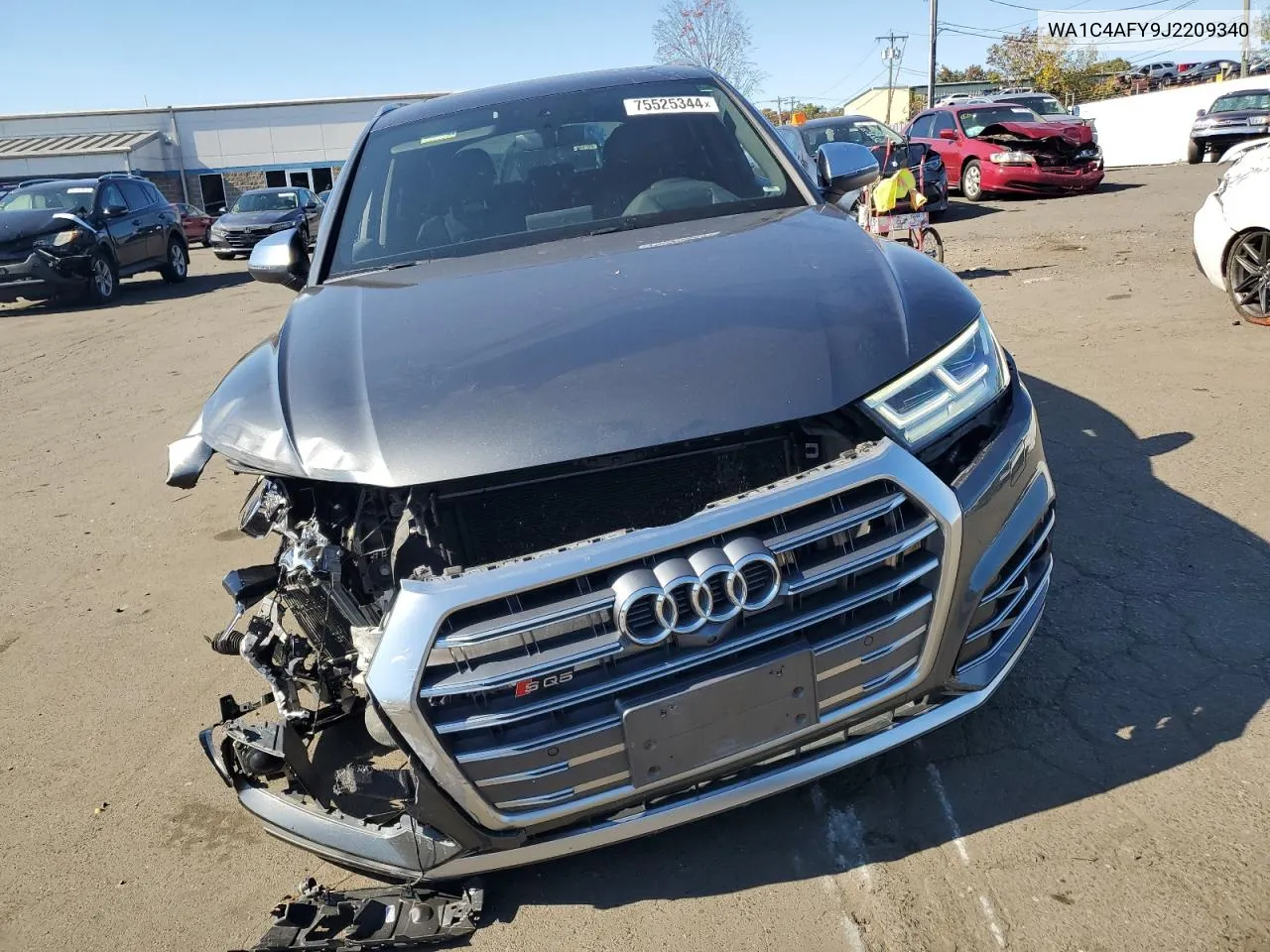 2018 Audi Sq5 Prestige VIN: WA1C4AFY9J2209340 Lot: 75525344