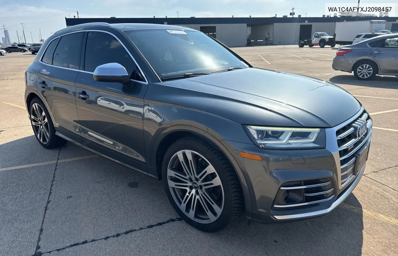 2018 Audi Sq5 Prestige VIN: WA1C4AFYXJ2098457 Lot: 75856464