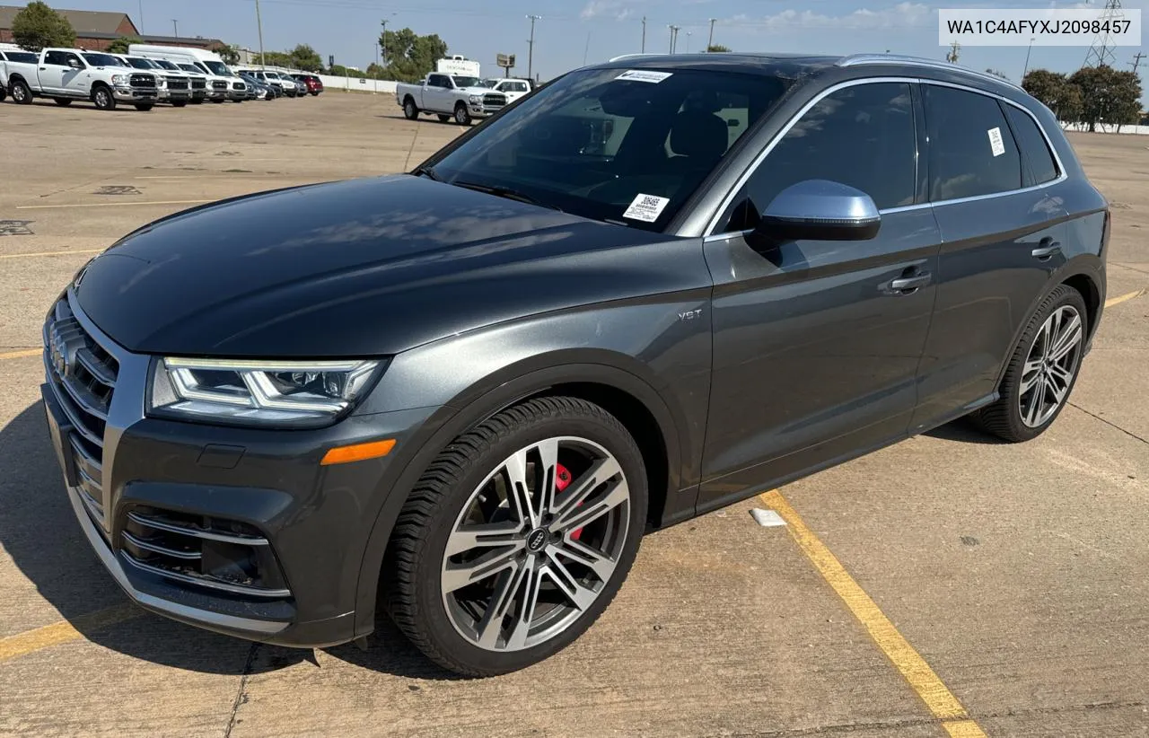 WA1C4AFYXJ2098457 2018 Audi Sq5 Prestige