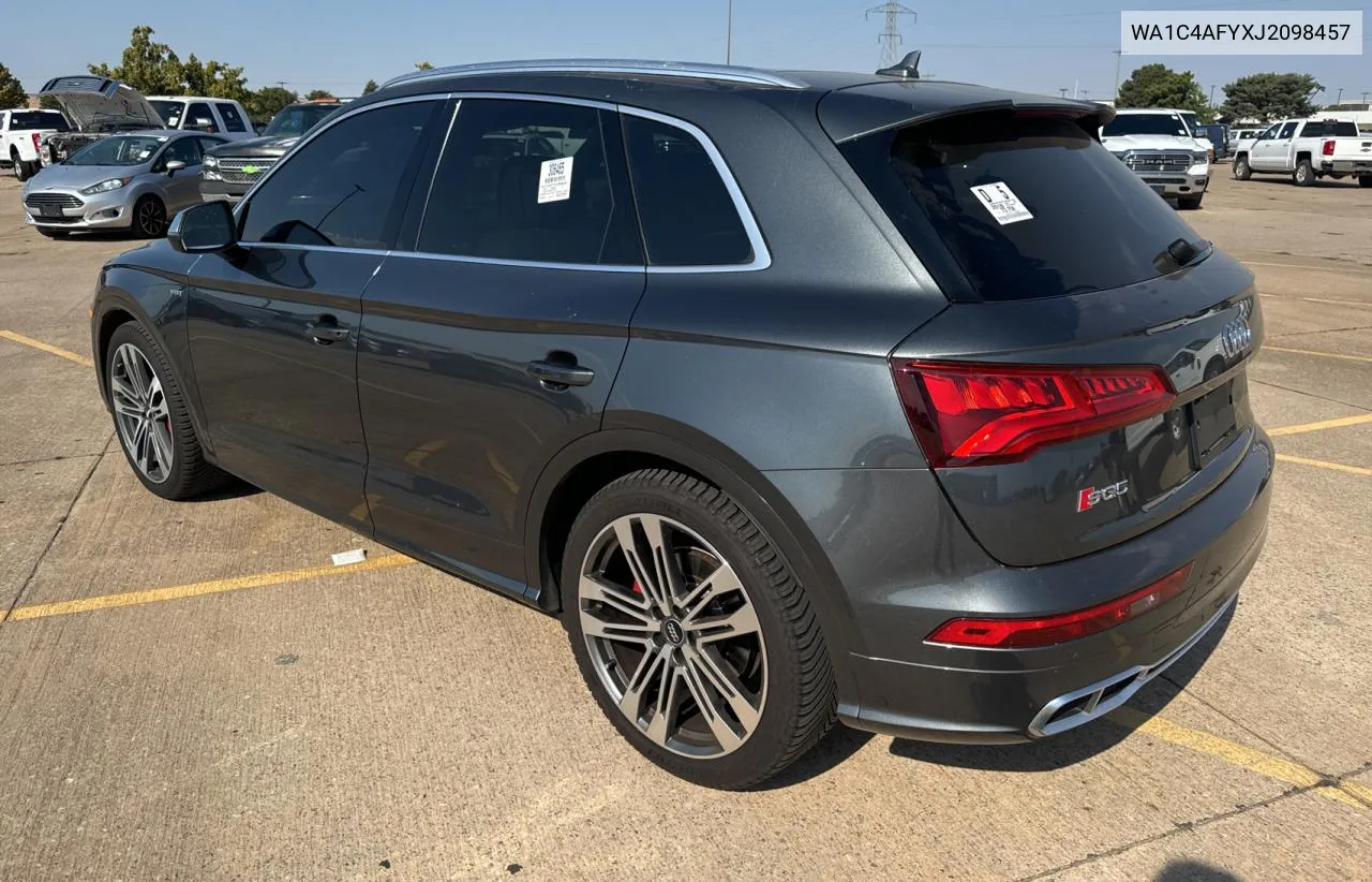 2018 Audi Sq5 Prestige VIN: WA1C4AFYXJ2098457 Lot: 75856464