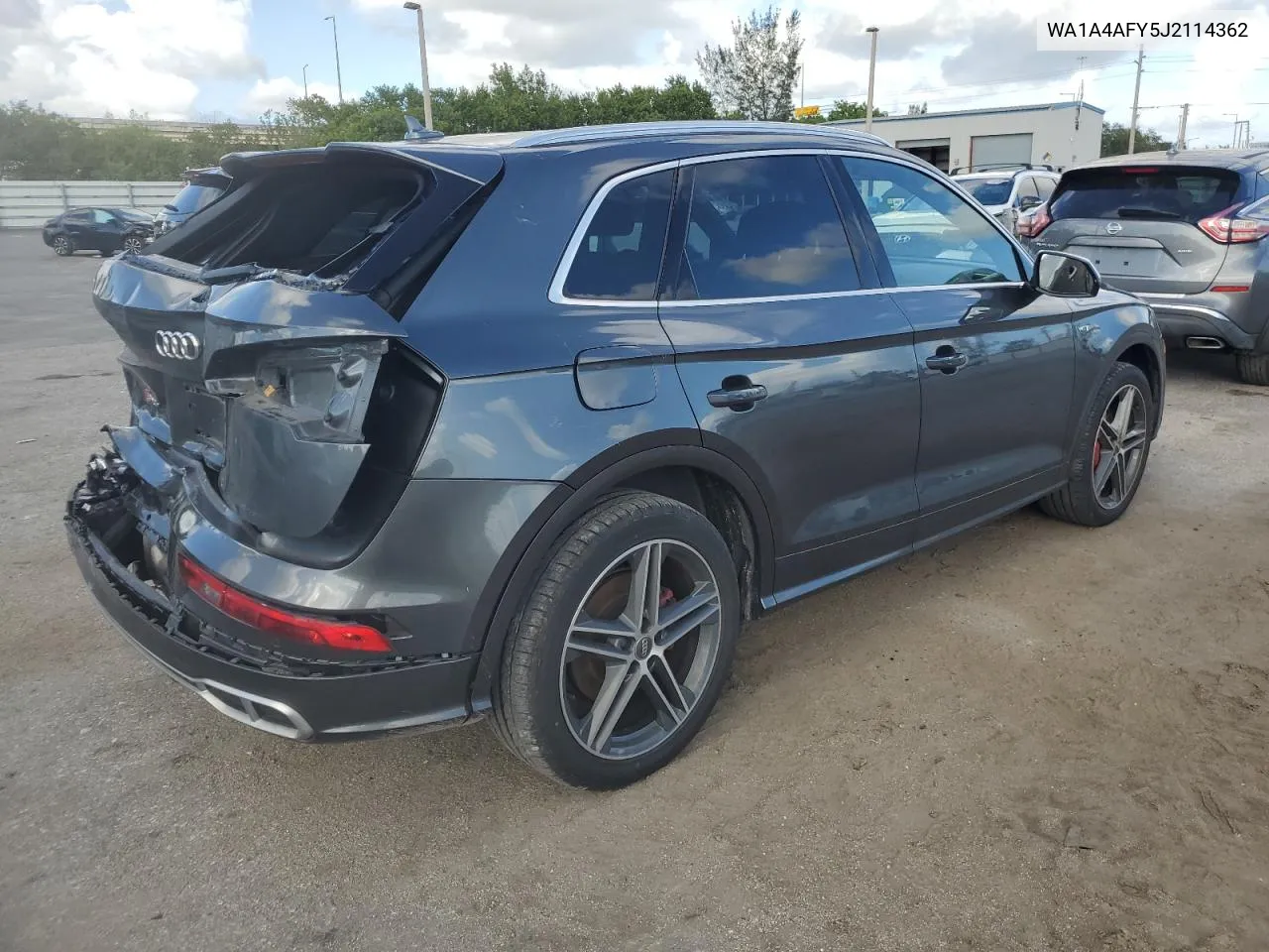 2018 Audi Sq5 Premium Plus VIN: WA1A4AFY5J2114362 Lot: 76091474