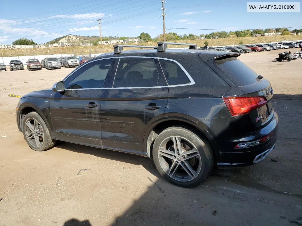 2018 Audi Sq5 Premium Plus VIN: WA1A4AFY5J2108061 Lot: 76524694