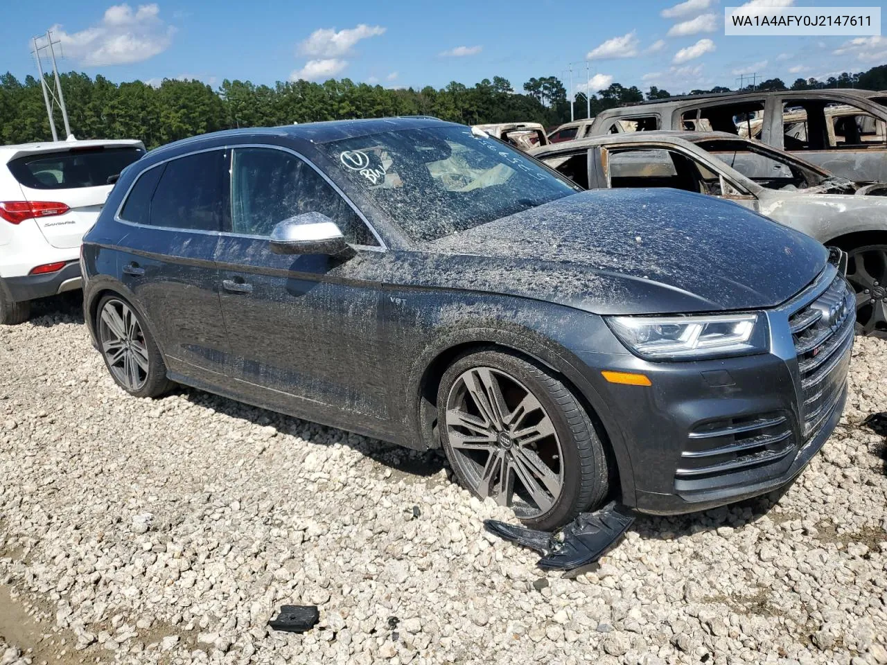 2018 Audi Sq5 Premium Plus VIN: WA1A4AFY0J2147611 Lot: 77120734